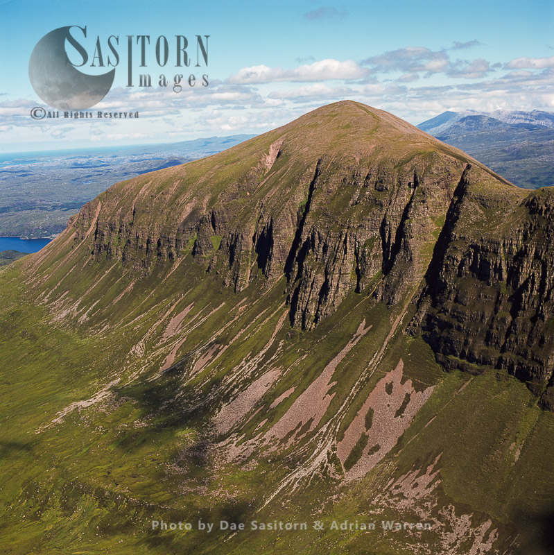 Sail Ghorm of the mountain of Quinag, Sutherland, Scotlands