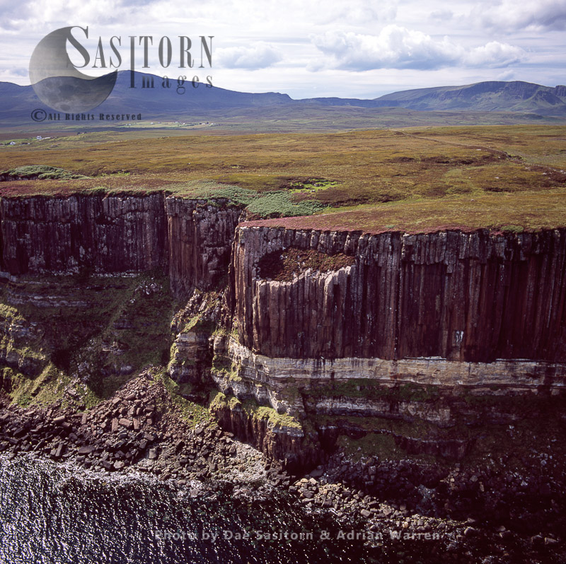 Basalt Cliffs - Isle of Skye, Inner Hebrides, West Coast Scotland