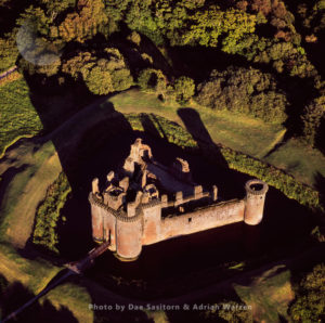 Caerlaverock Castle, on Solway Firth, near Dumfries, Scotland