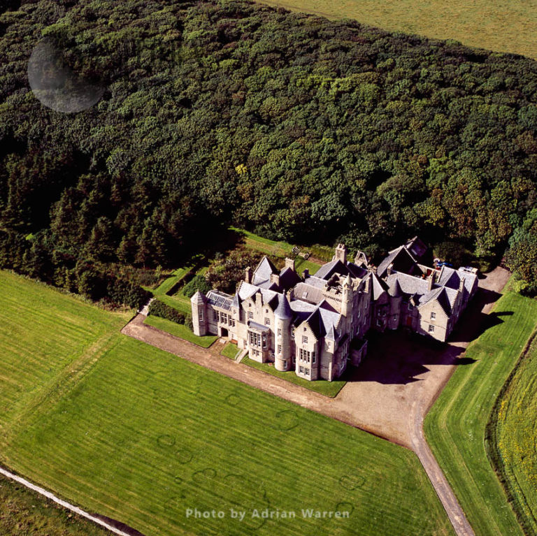 Balfour Castle, southwest of Shapinsay, Orkney Islands, Scotland