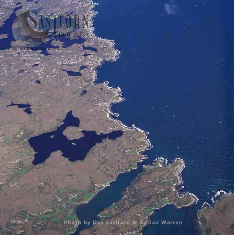 North Uist landscape, Outer Hebrides, West Coast Scotland