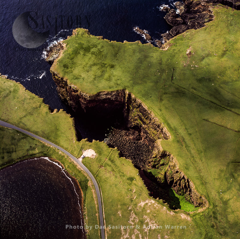 Volcanic Cliffs, just North east of Esha Ness, Northmavine peninsula, Shetland