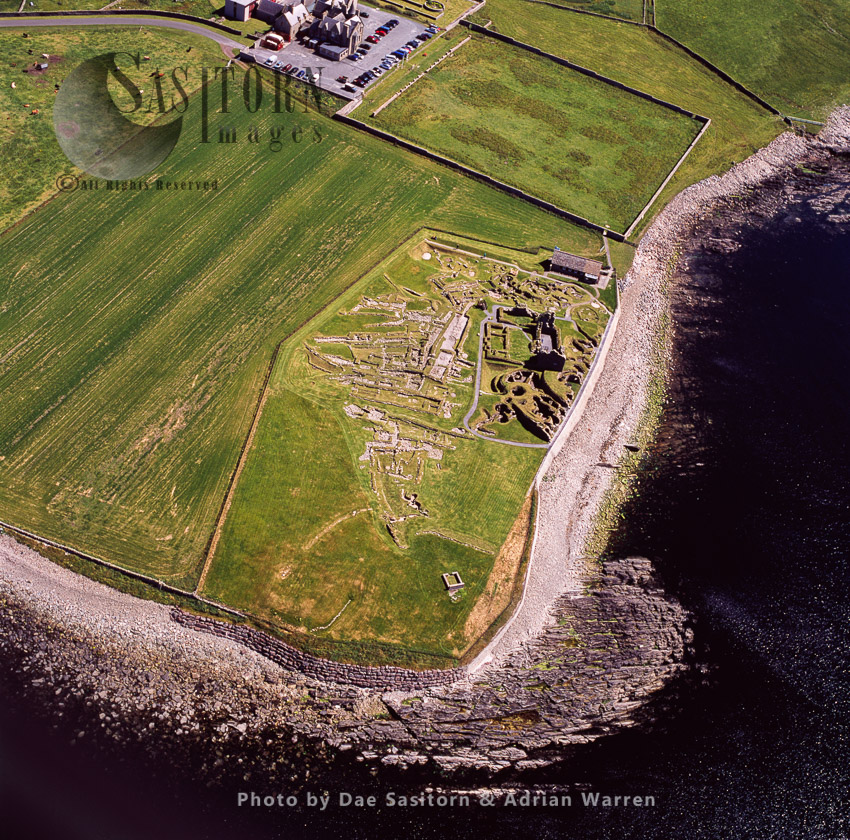 Jarlshof, prehistoric archaeological site, southern tip of the Shetland Mainland, Shetland Islands, Scotland