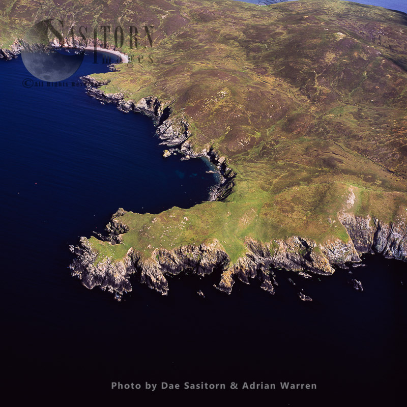 Point of Hamna-ayre, Papa Little, Shetland Islands, Scotland