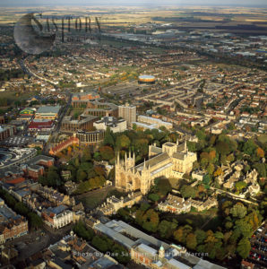 Peterborough Cathedral and city, Cambridgeshire