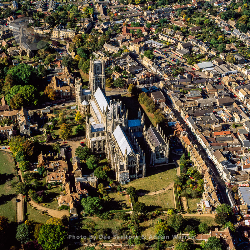Ely city and  Cathedral, Cambridgeshire