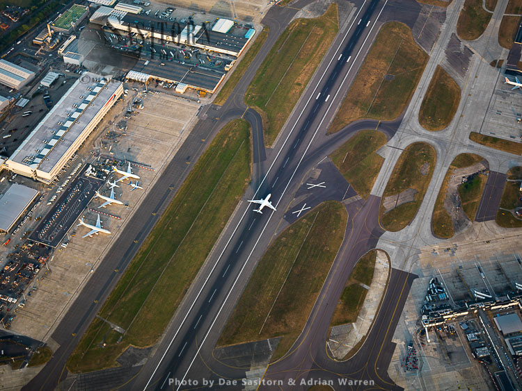 Heathrow Airport, Cargo Terminal and Runway