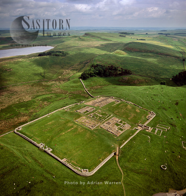 Housesteads Roman Fort and Hadrian's Wall, Northumberland