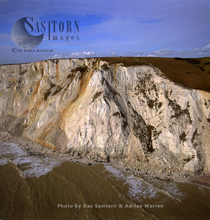 White Cliffs at Beachy Head, East Sussex, South east England