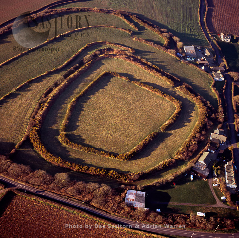 Clovelly Dykes, an iron Age Hill Fort, Devon