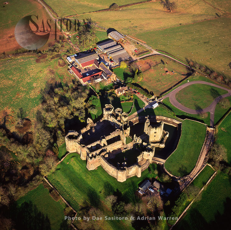 Raglan Castle, South Wales