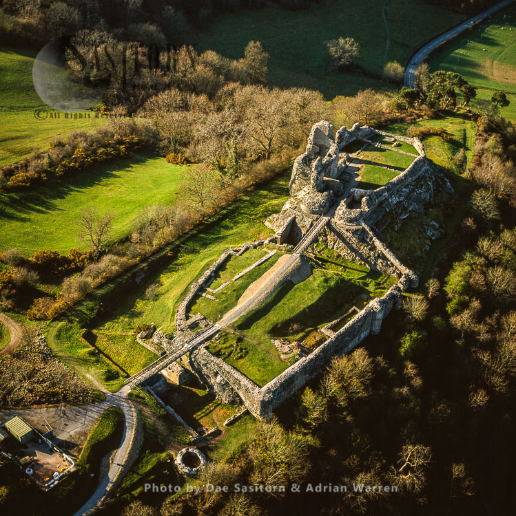 Montgomery Castle, Powys, North Wales