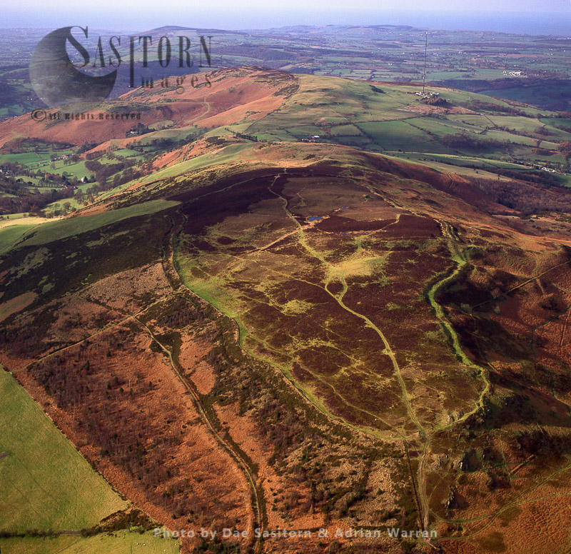 Pen-y-Cloddiau Hill Fort, east of of Denbigh,, Denbighshire, North Wales