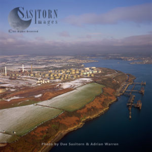 Oil Refinery, Milford Haven, Pembrokeshire, South Wales