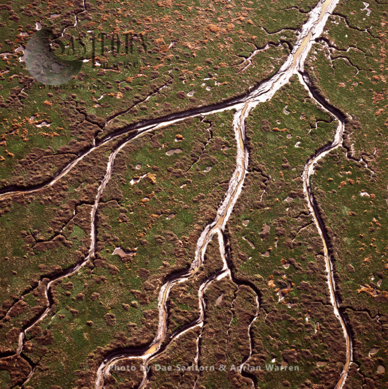 Mudflats on the river Dee Estuary, Flintshire