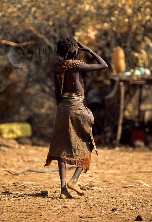 POKOT people, Northern Kenya, 1990, Africa