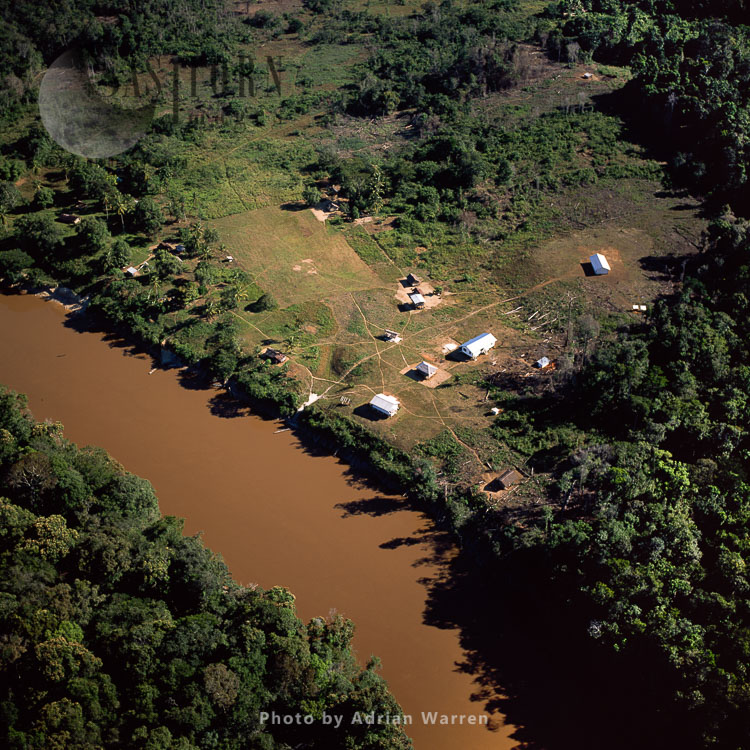 Quebenang, Amerindian Settlement, Mazaruni River, Upper Mazaruni District, Guyana