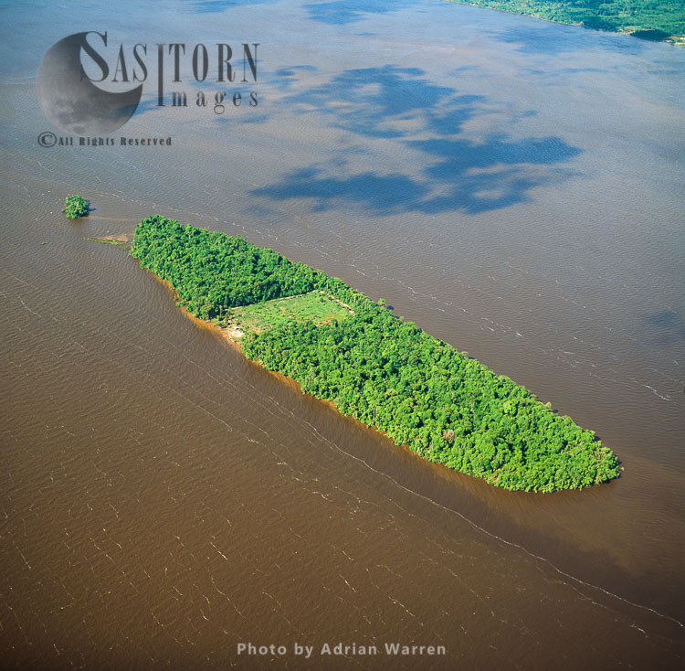 Little Island on  Essequibo river, near Lanaballi, Guyana