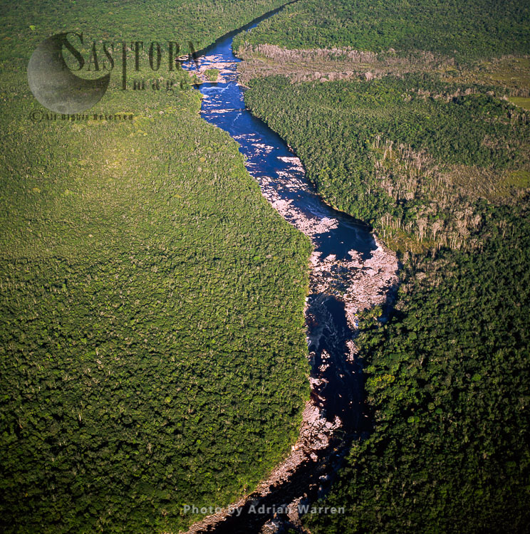 Ekereku River Downstream From Ekereku, Cuyuni-Mazaruni Region, Guyana