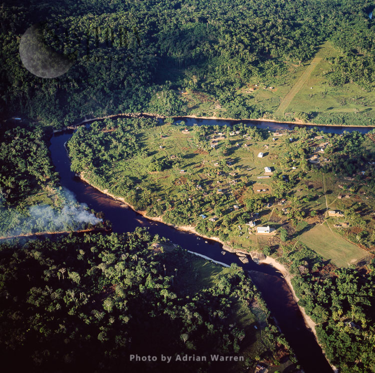 Paruima village,  on Kamarang River, Cuyuni-Mazaruni Region, Guyana