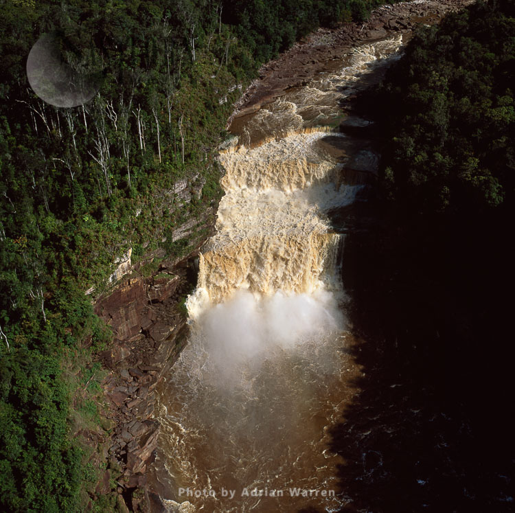 Peaima Falls, Upper Mazaruni River, Guyana, South America