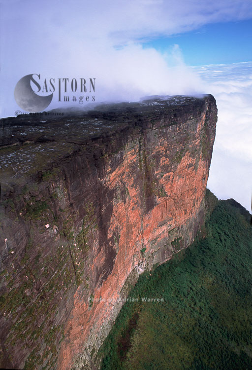 Mount Roraima (Cerro Roraima), northern prow, Tepuis, Venezuela