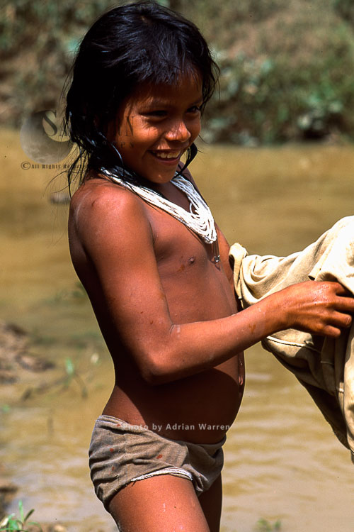 Waorani Indians, Rio Cononaco, Ecuador, 1993