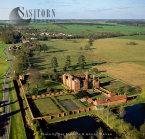 Melford Hall, a stately home in the village of Long Melford, Suffolk