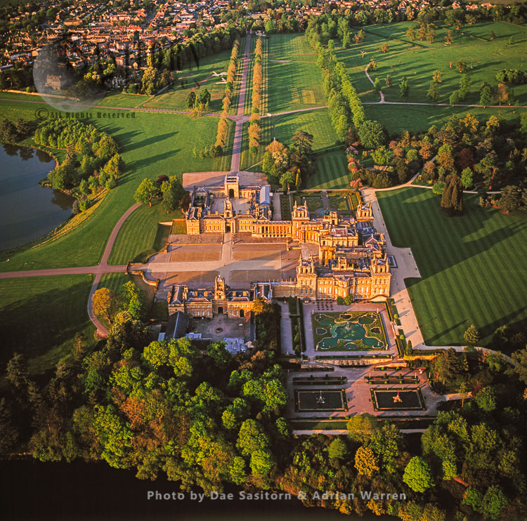 Blenheim Palace, a country house, Woodstock, Oxfordshire