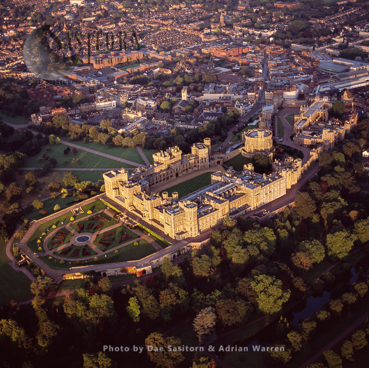 Windsor Castle, a royal residence at Windsor, Berkshire