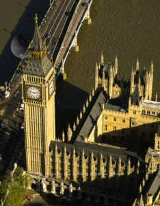 Big Ben and Palace of Westminster, Westminster Bridge, London, England