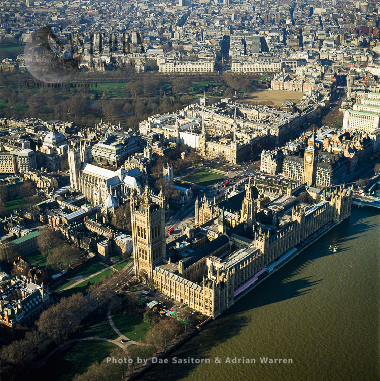 Palace of Westminster, Big Ben, Westminster Abbey and other Parliamentary Estate buildings, London