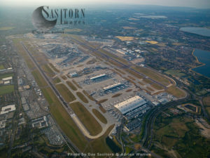 London Heathrow International Airport (show all Terminal 1, 2, 3, 4, 5 and Cargo Terminal