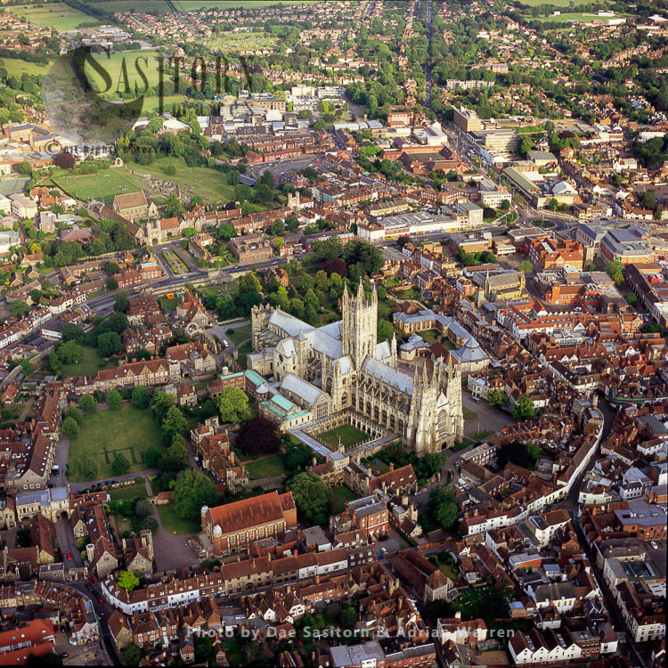 Canterbury Cathedral and its city, Kent, England