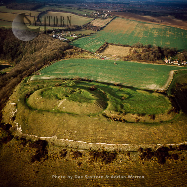 Castle Hillfort at Channel Tunnel Terminal, Kent