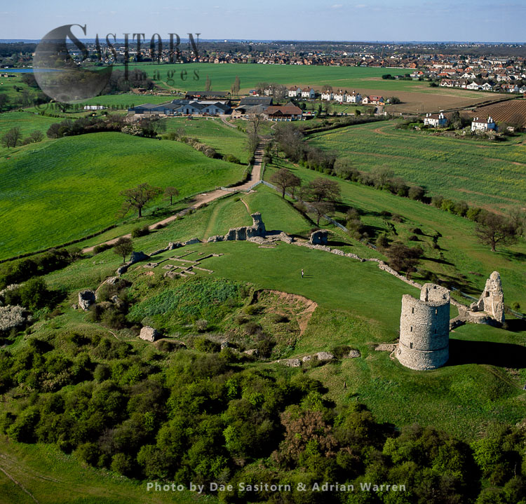 Hadleigh Castle, near Southend-on-Sea, Essex, England