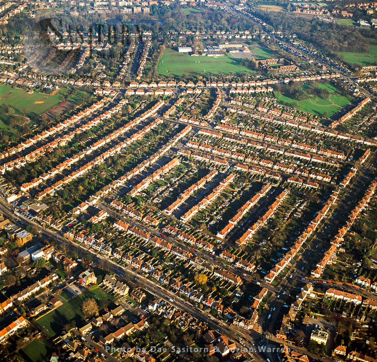 Housing near New Malden, Surrey