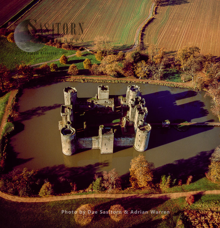 Bodiam Castle, East Sussex, South east England