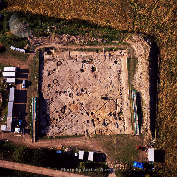 Silchester research and training excavation site, Silchester Roman Town, Hampshire