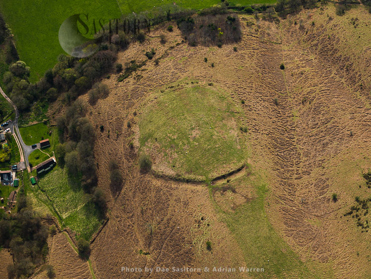 Trendle Ring, Quantock hills, near Bicknoller, Somerset, England