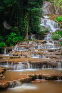 The Pha Charoen Waterfall,  97-level stair-stepping waterfall, Charoen National Park, Tak, northwestern Thailand