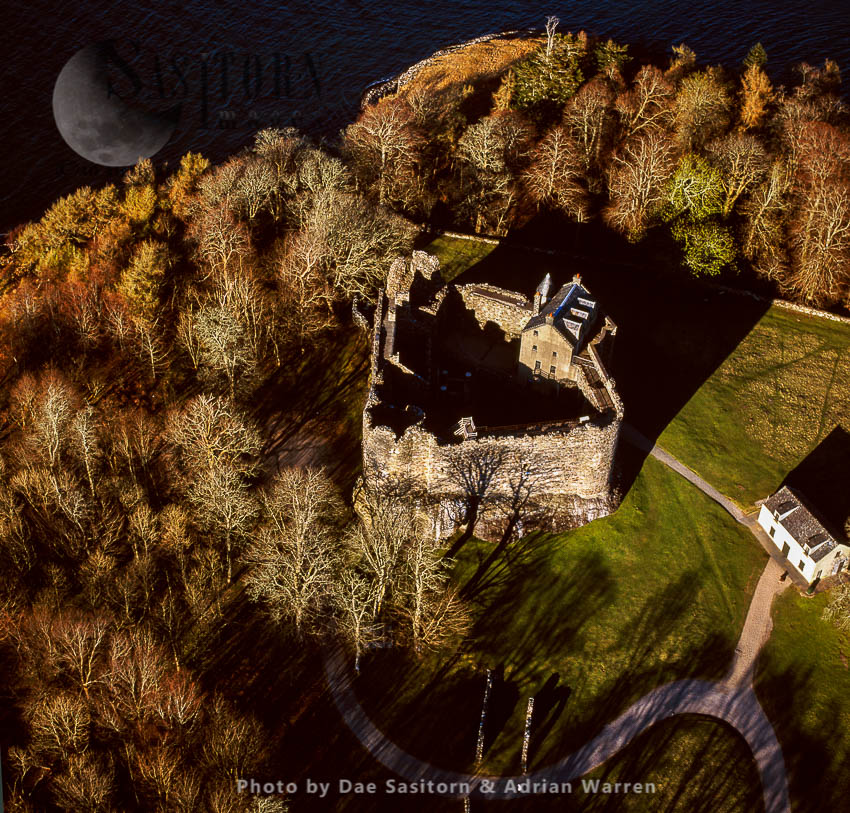 Dunstaffnage Castle, Island of Kerrera, near Oban, Argyll & Bute, Highlands, Scotland