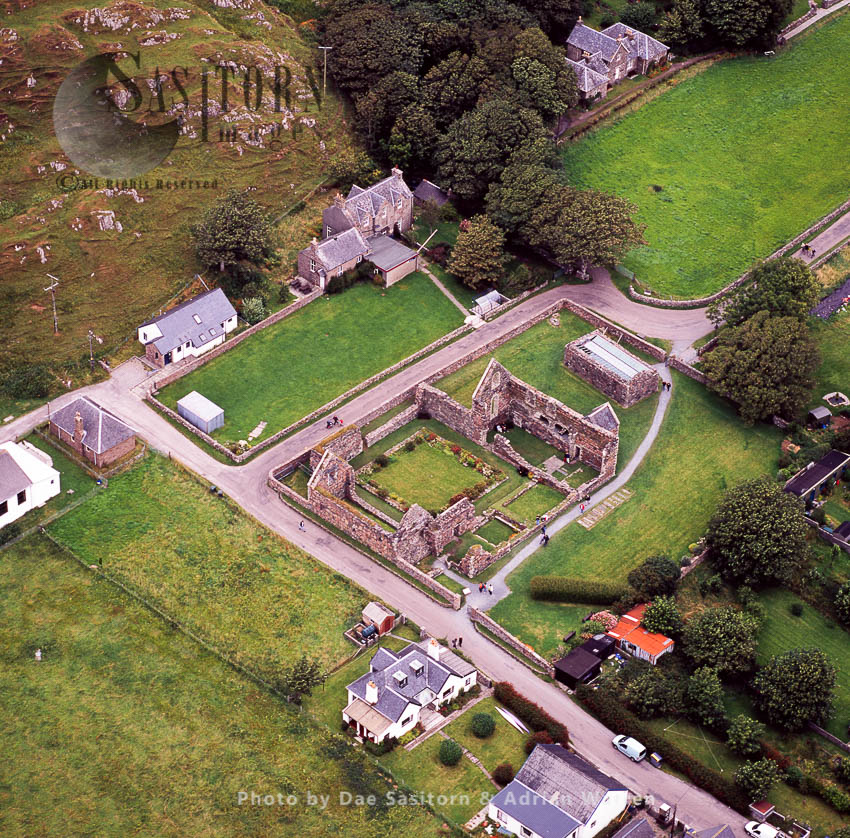 Benedictine Nunnery, Iona, Inner Hebrides, West Coast Scotland
