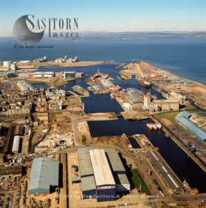 Leith Docks, Firth of Forth, Lowlands, Scotland