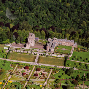 Drummond Castle,  Perthshire, Lowlands, Scotland