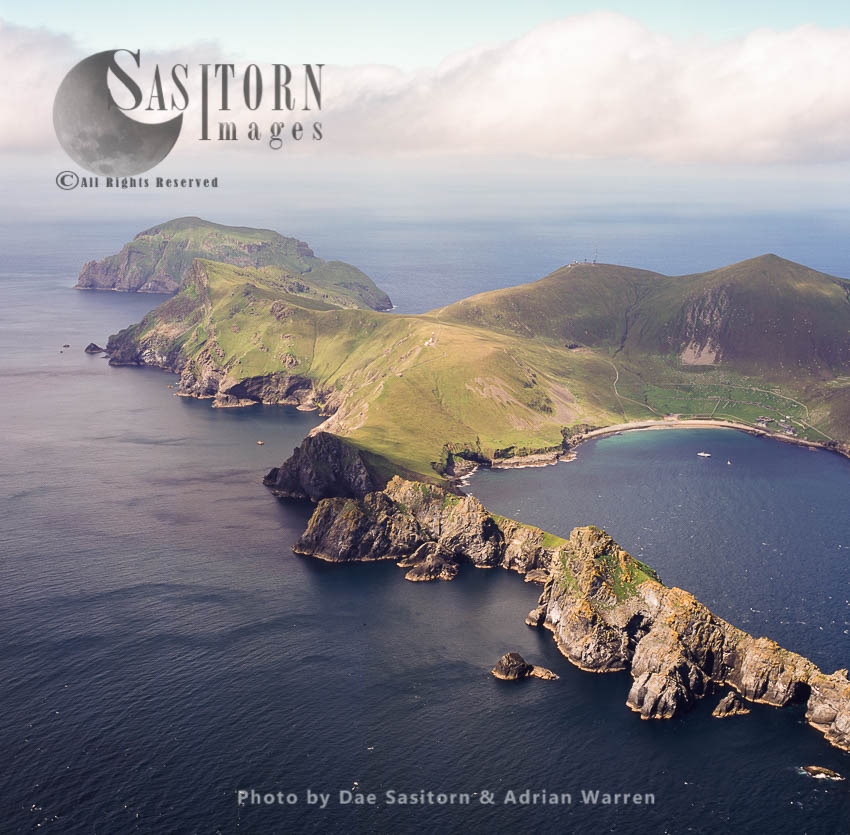 St Kilda, an isolated archipelago 64km. west-northwest of North Uist, Outer Hebrides, West Coast Scotland