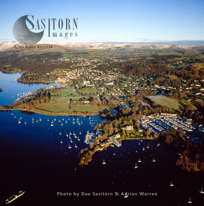 Storrs and Bowness-on-Windermere, Lake Windermere, Lake District National Park, Cumbria