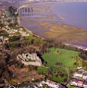 Oystermouth Castle, Mumbles, Swansea, South Wales