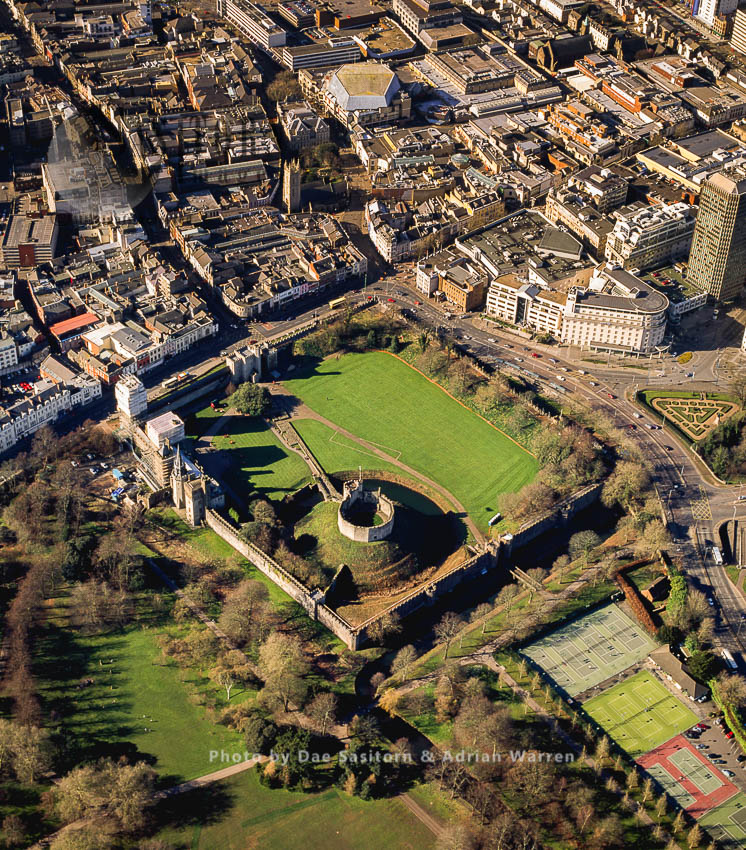 Cardiff Castle, a Medieval castle and Victorian Gothic revival mansion located in the city centre of Cardiff, Wales