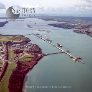 Jetties at Milford Haven, South Wales
